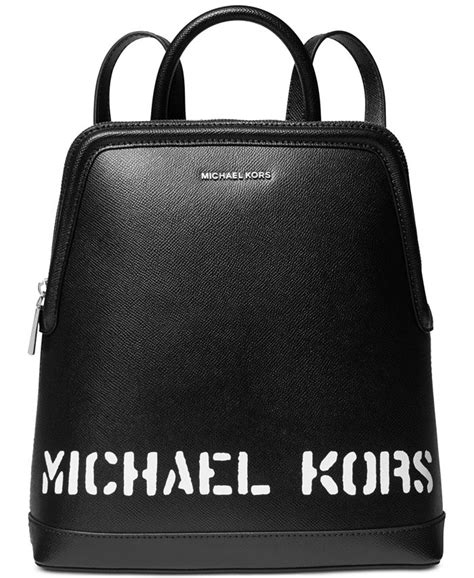 michael michael kors saylor crossgrain leather backpack|Bags .